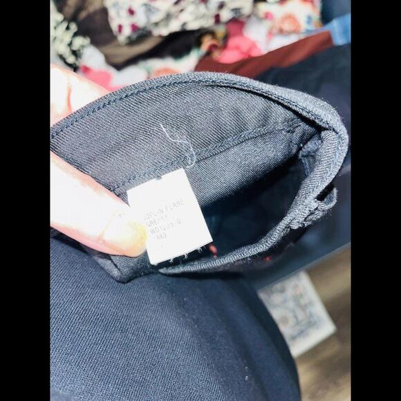 KSUBI Women’s Joplin Flare Leg Jeans Stretch Premium Denim Black Size 32X33 - Picture 4 of 4